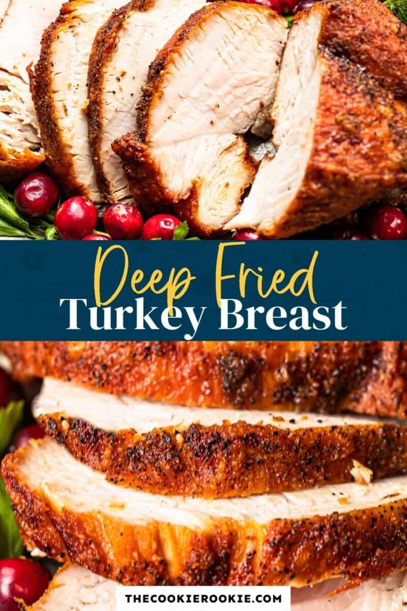 deep fried turkey breast pinterest