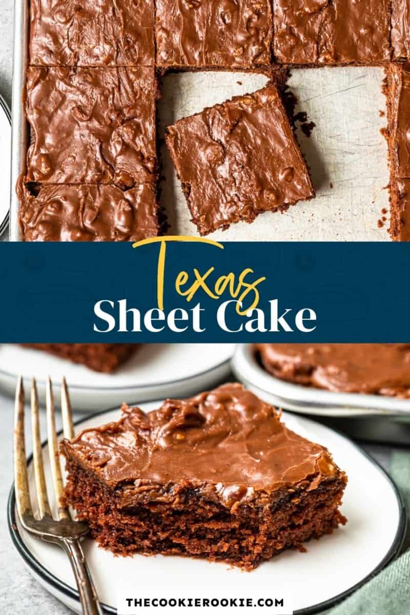 texas sheet cake pinterest