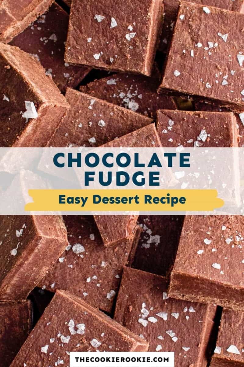 chocolate fudge pinterest