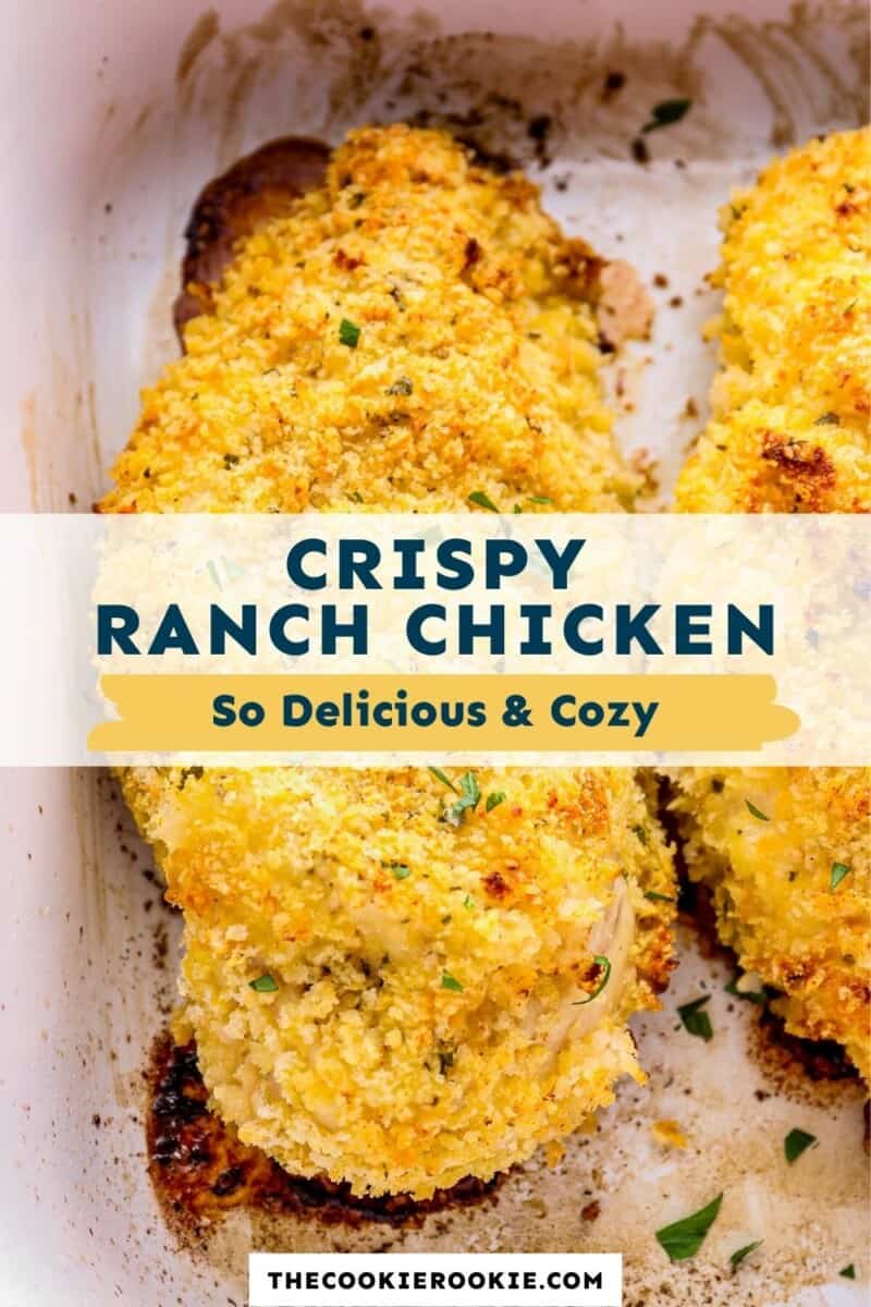 crispy ranch chicken pinterest