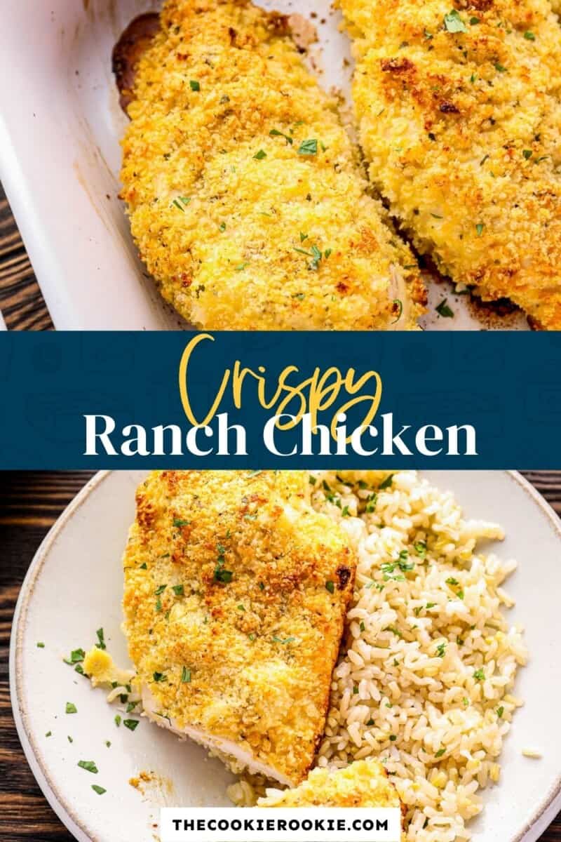 crispy ranch chicken pinterest