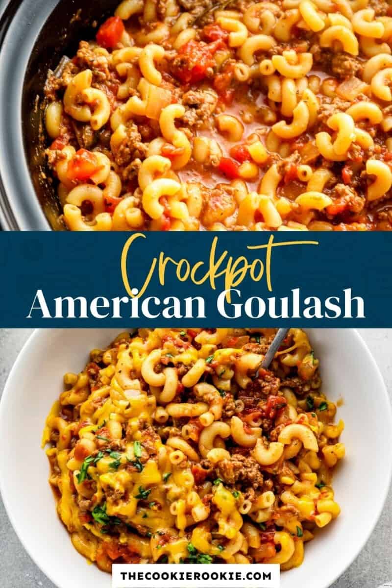 crockpot goulash pinterest