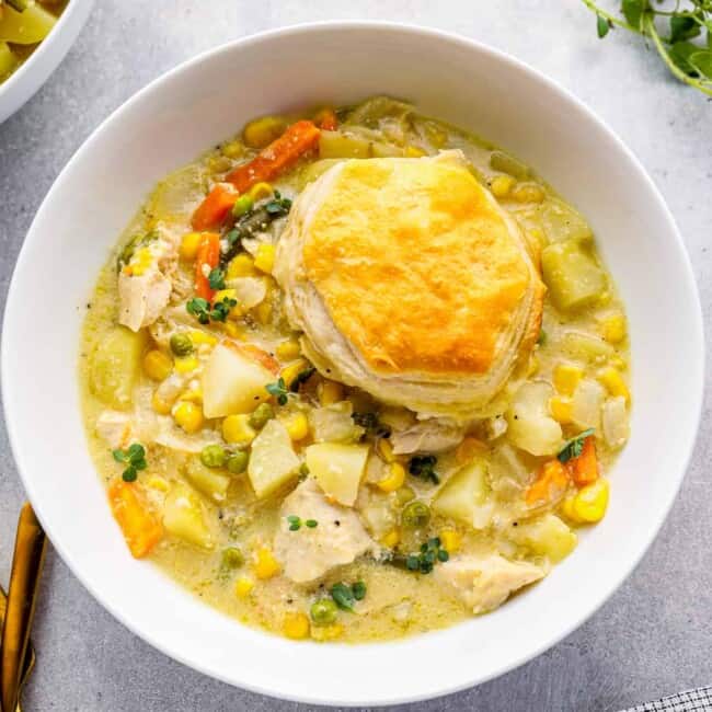 featured crockpot chicken pot pie