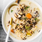 featured crockpot chicken wild rice soup