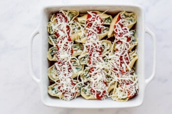 how to make spinach stuffed shells