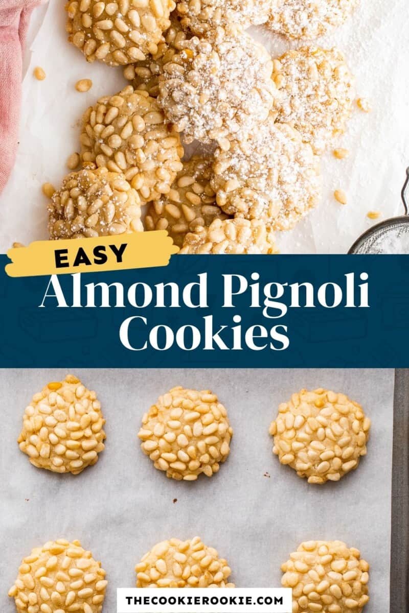 pignoli cookies pinterest