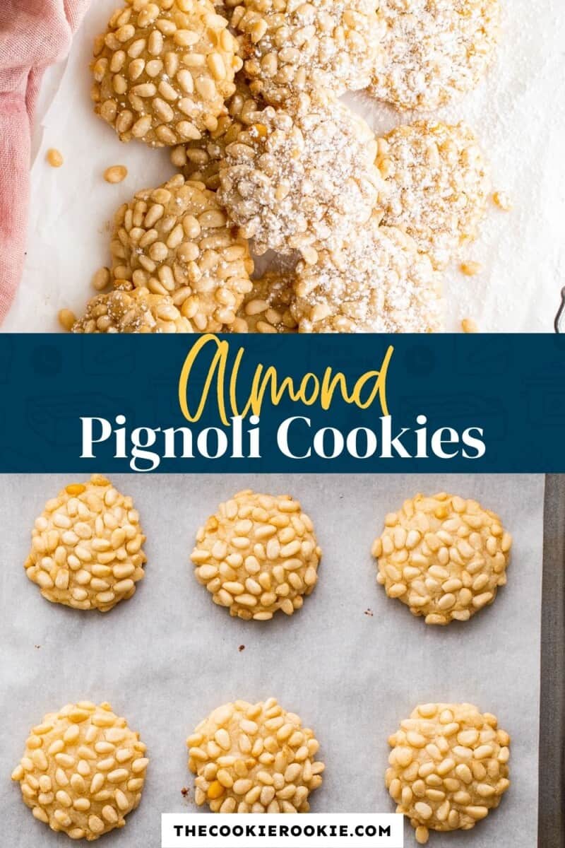 pignoli cookies pinterest