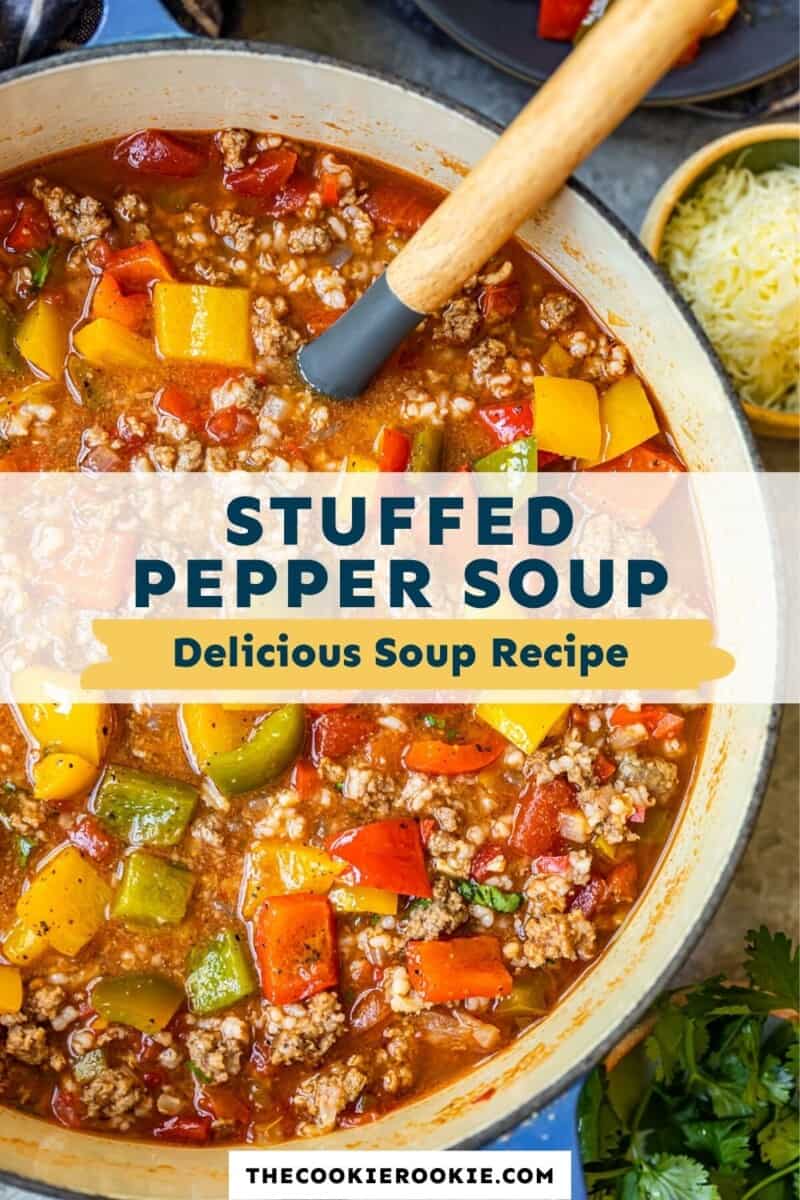 stuffed pepper soup pinterest