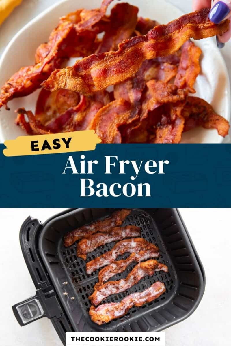 air fryer bacon pinterest