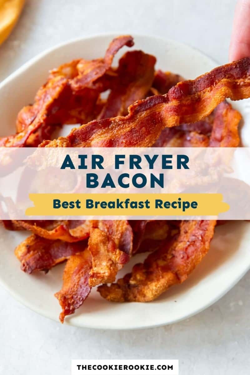 air fryer bacon pinterest