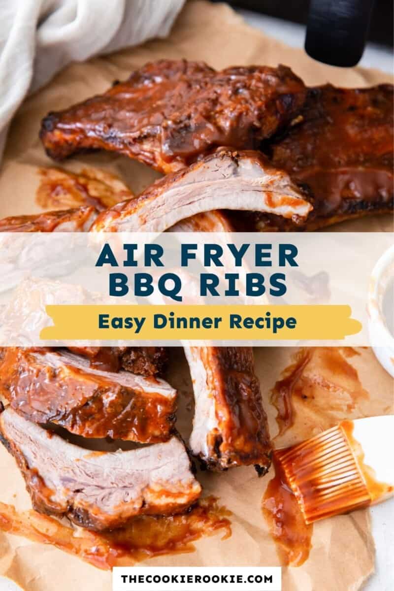 air fryer bbq ribs pinterest