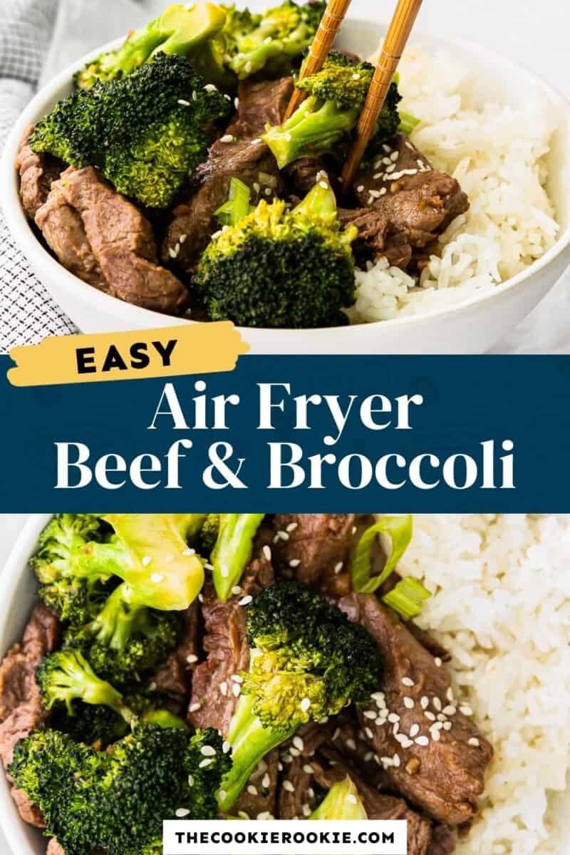 air fryer beef and broccoli pinterest