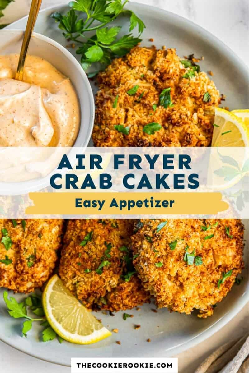 air fryer crab cakes pinterest