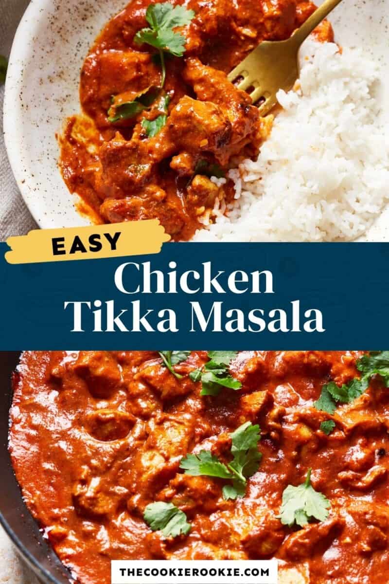 chicken tikka masala pinterest