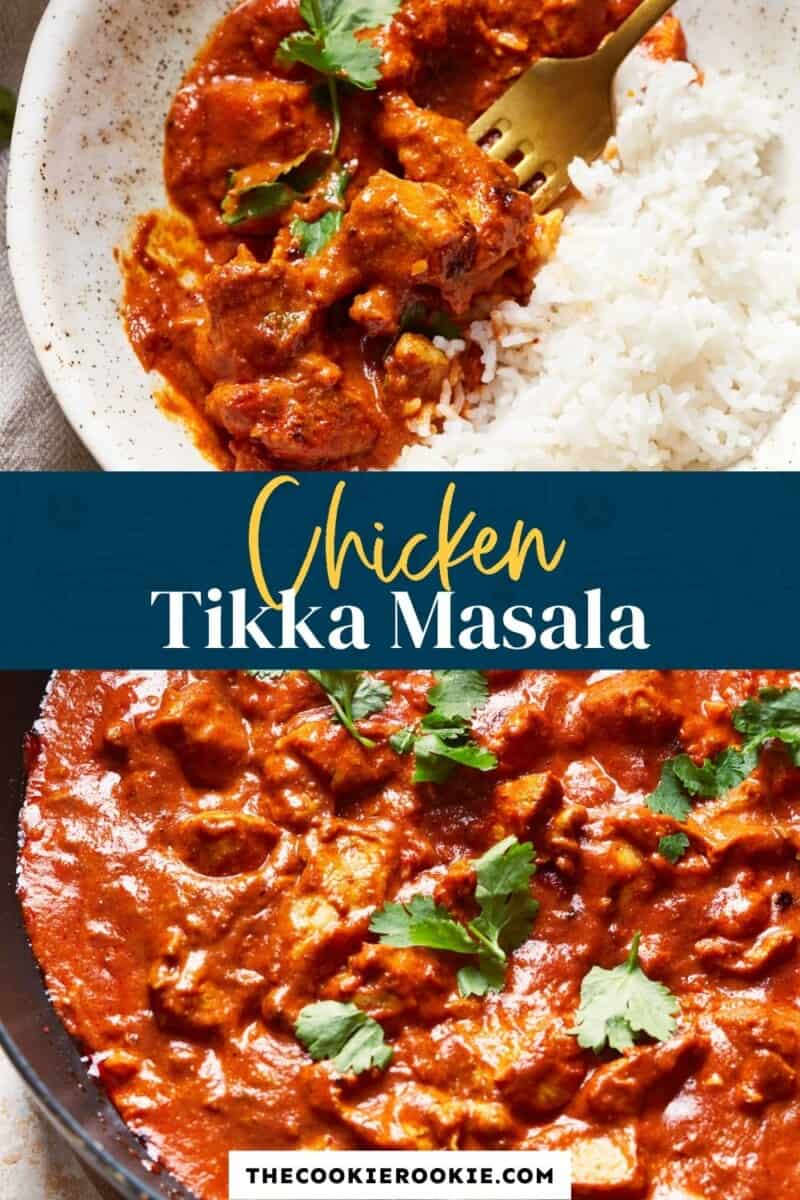 chicken tikka masala pinterest