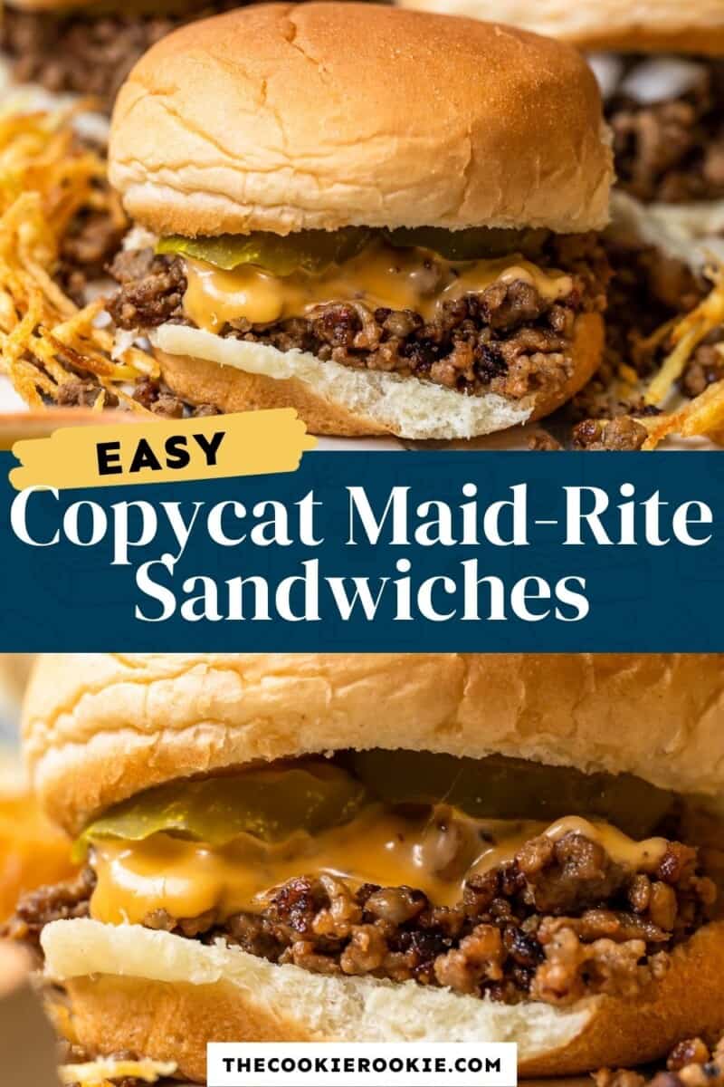 maid rite sandwiches pinterest