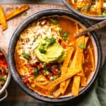 featured chicken fajita soup