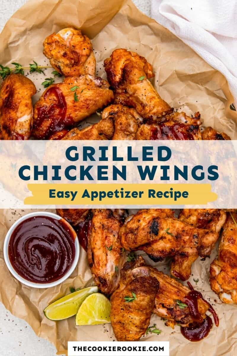 grilled chicken wings pinterest