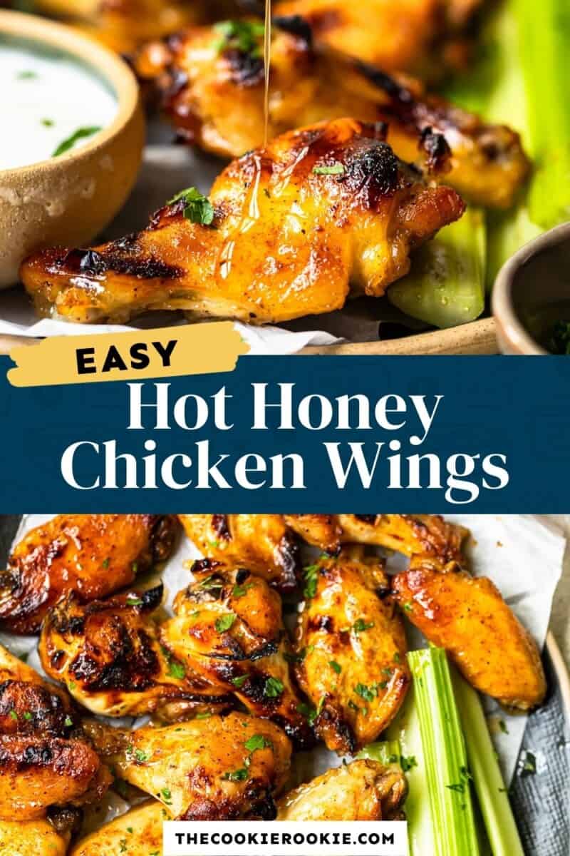 hot honey chicken wings pinterest