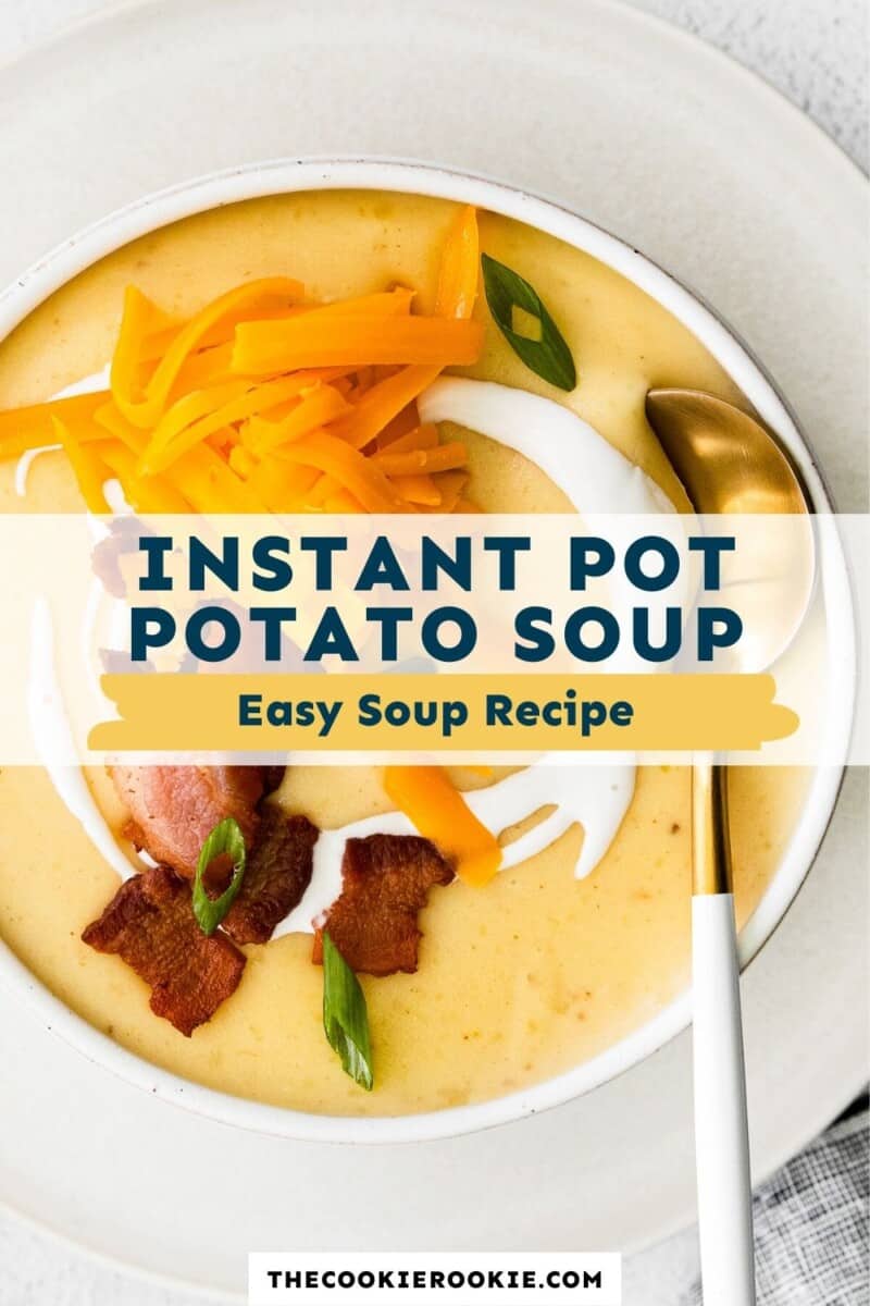 instant pot potato soup pinterest