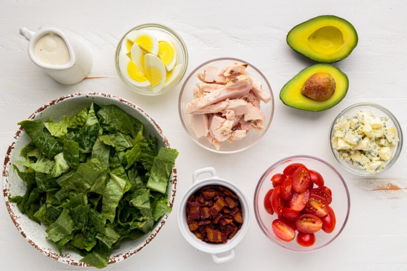 ingredients for cobb salad