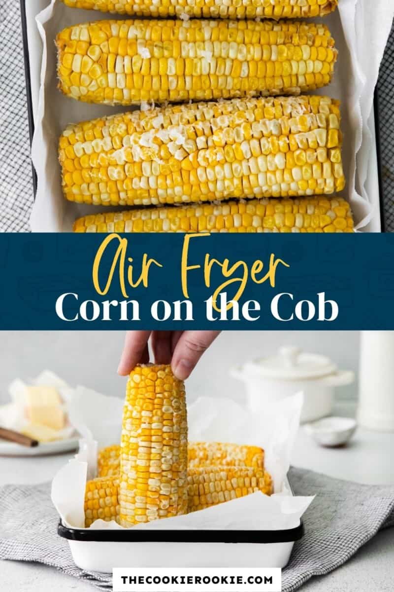 air fryer corn on the cob pinterest