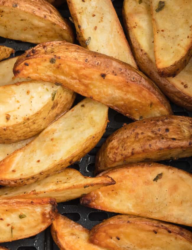 air fryer potato wedges