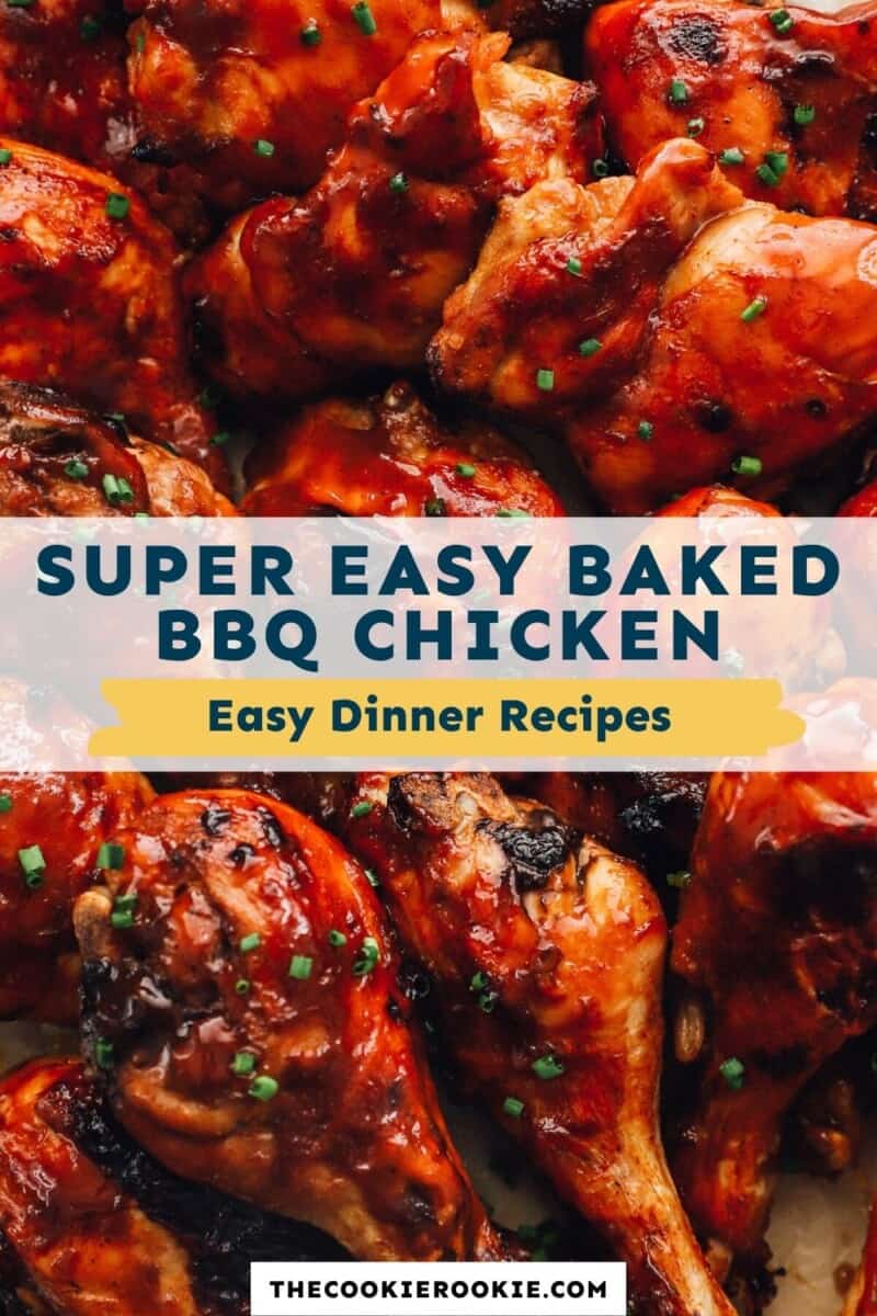 baked bbq chicken pinterest