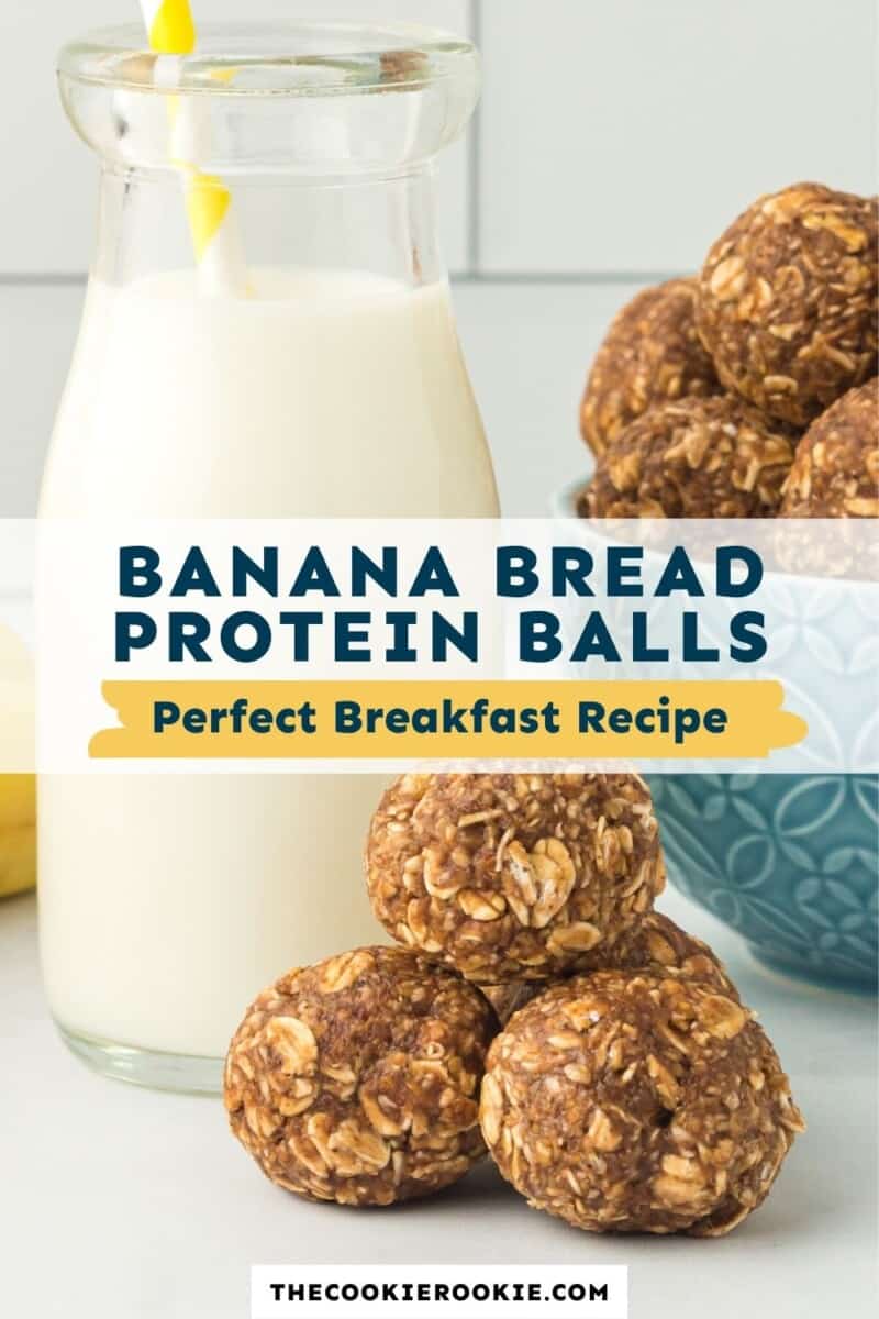 banana bread protein balls pinterest