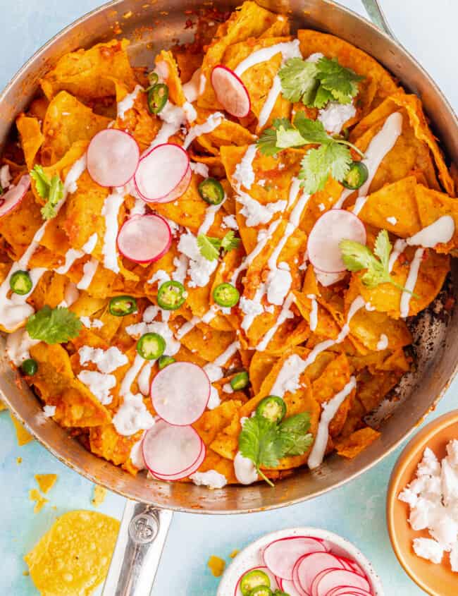 Featured easy chilaquiles