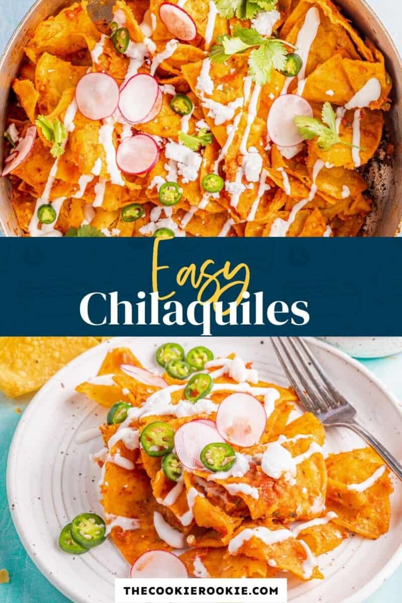 Easy chilaquiles pinterest