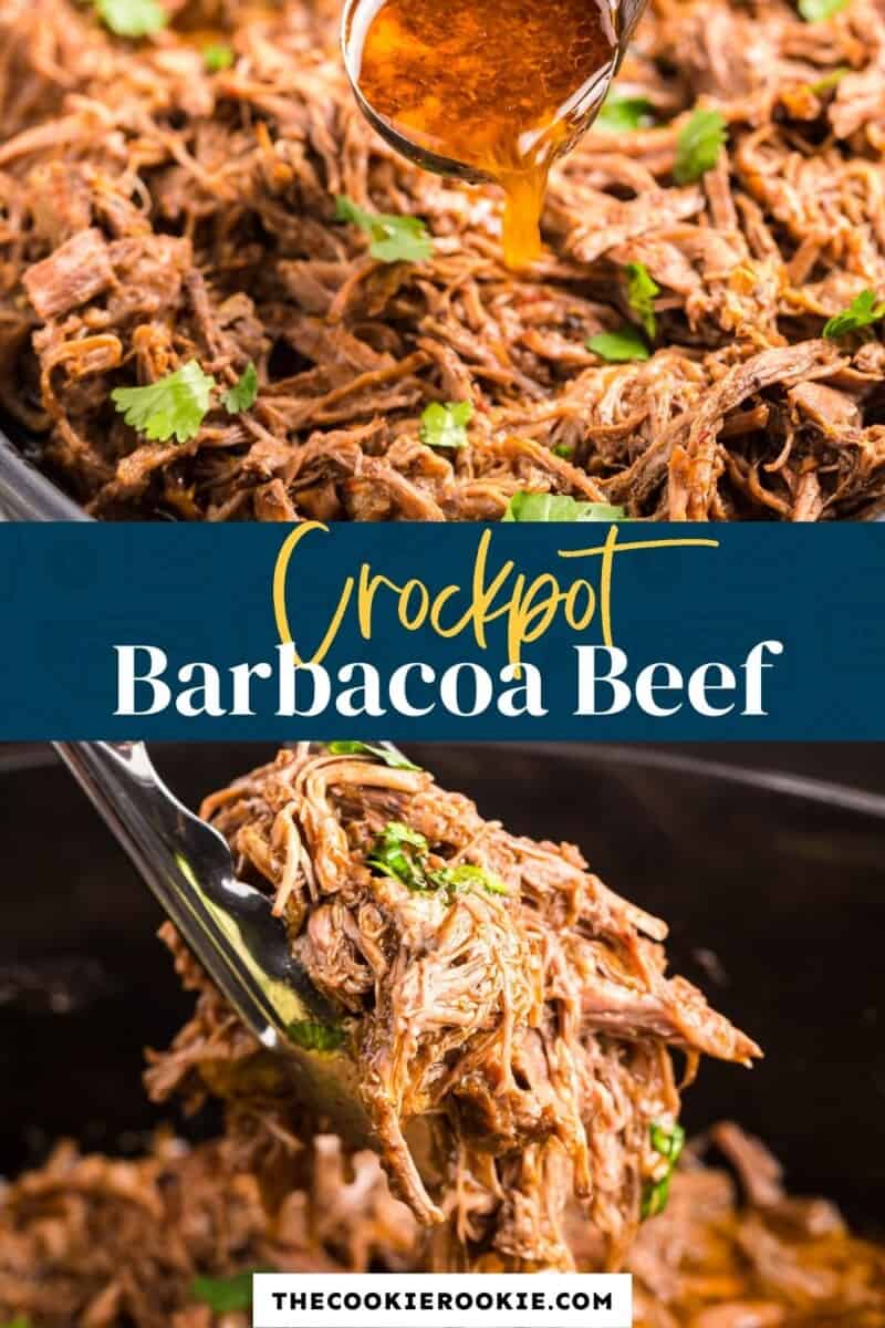 crockpot barbacoa beef pinterest.