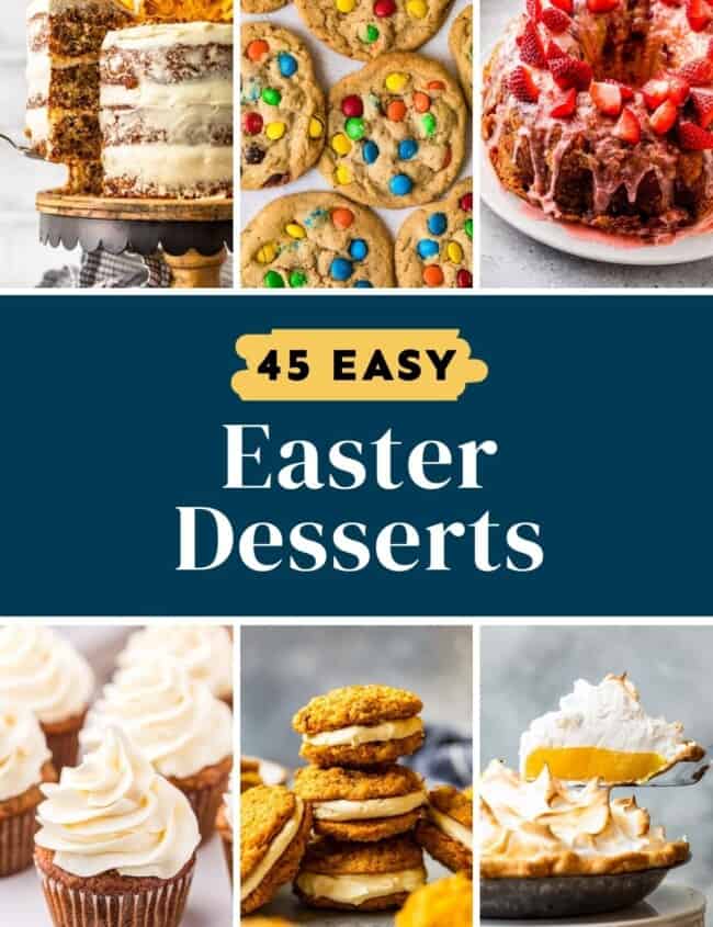 45 easy easter desserts ideas