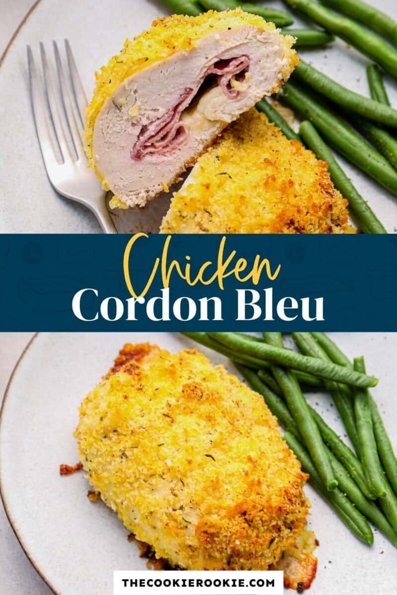 chicken cordon bleu baked pinterest.