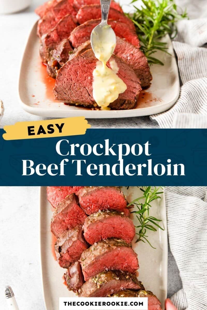 crockpot beef tenderloin pinterest.