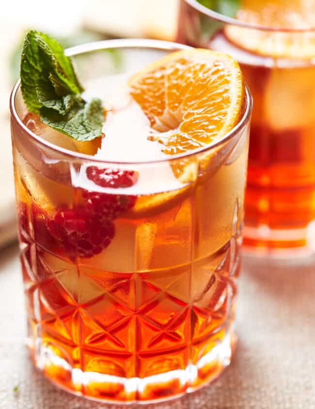 raspberry iced tea