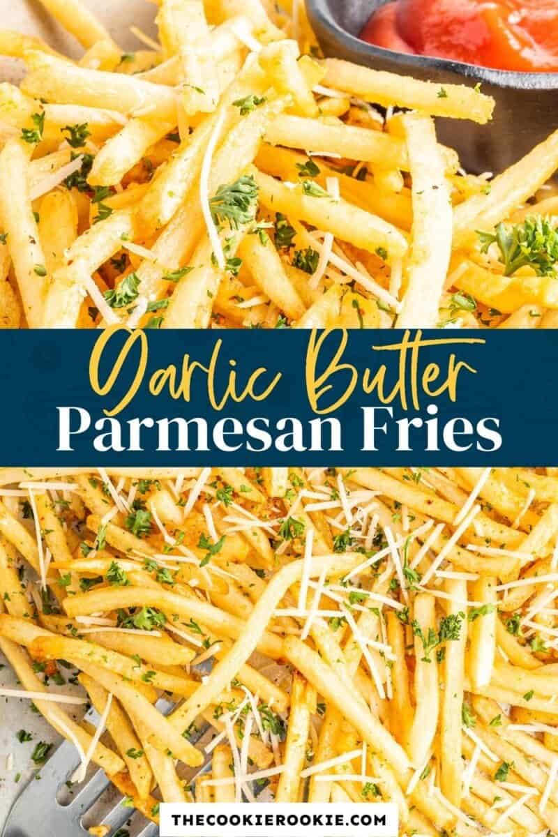 garlic parmesan fries pinterest.