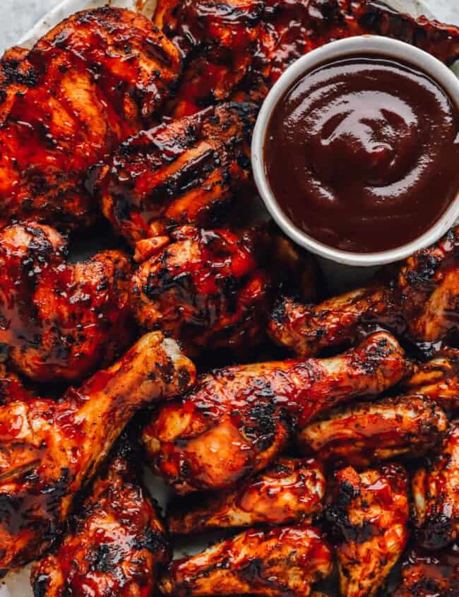 grilled BBQ chicken