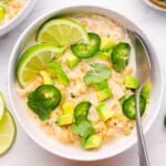 featured instant pot white chicken chili.