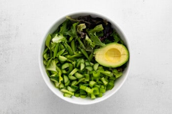 bowl of green salad