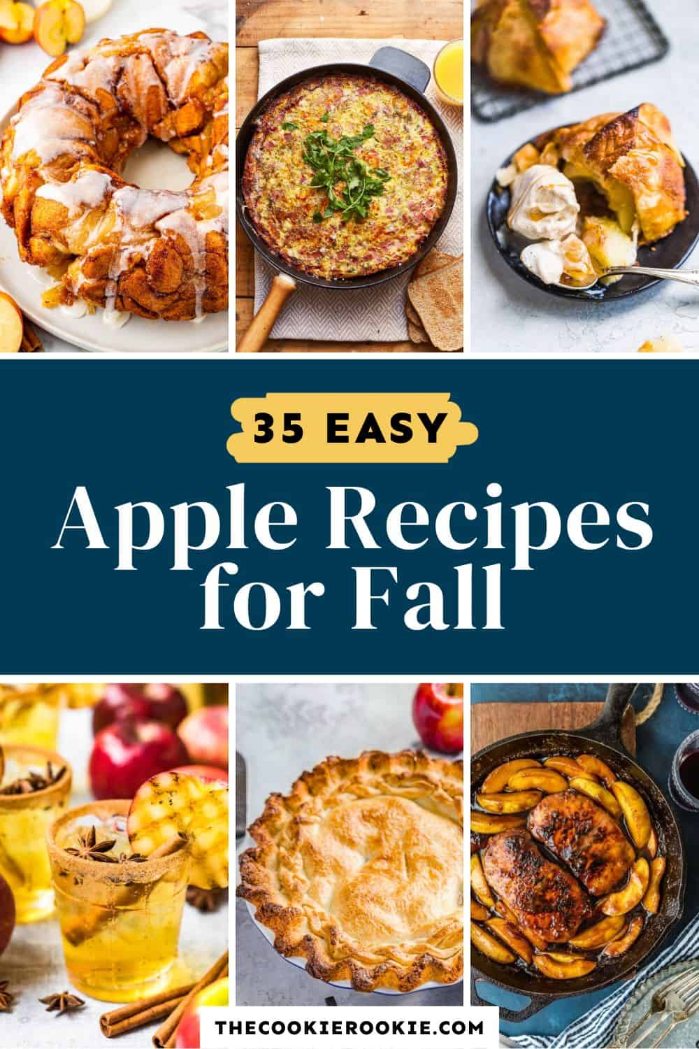 35 easy apple recipes for fall