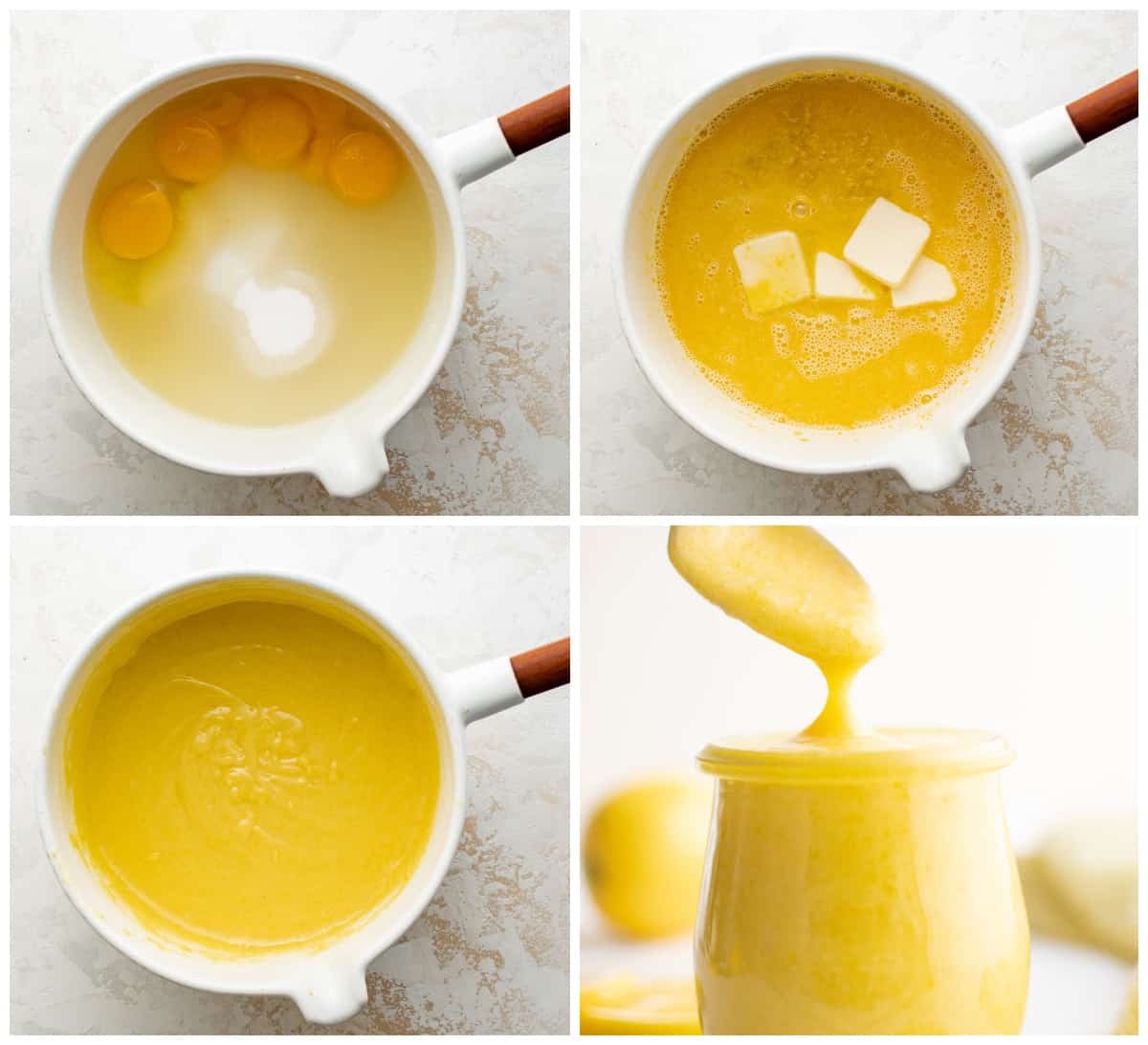 how to make lemon curd step by step photos