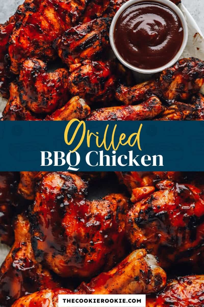 grilled bbq chicken pinterest