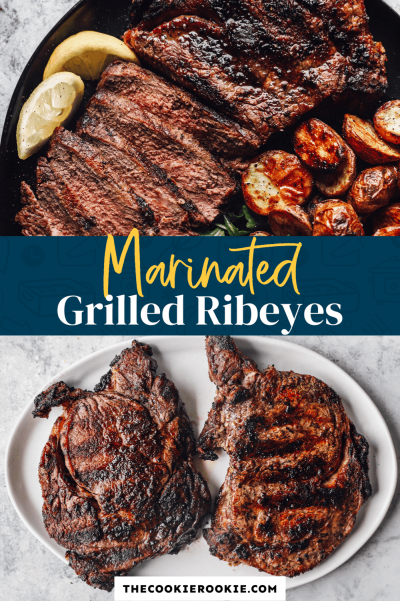 grilled ribeyes pinterest