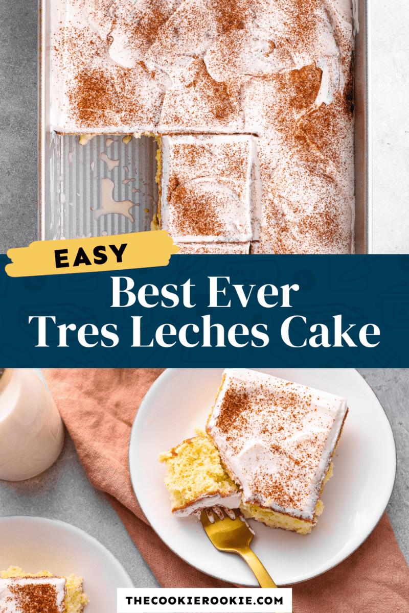 tres leches cake pinterest.