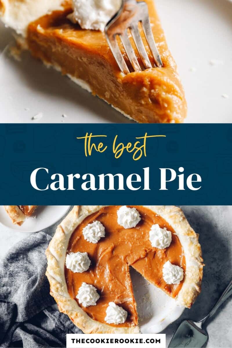 caramel pie pinterest