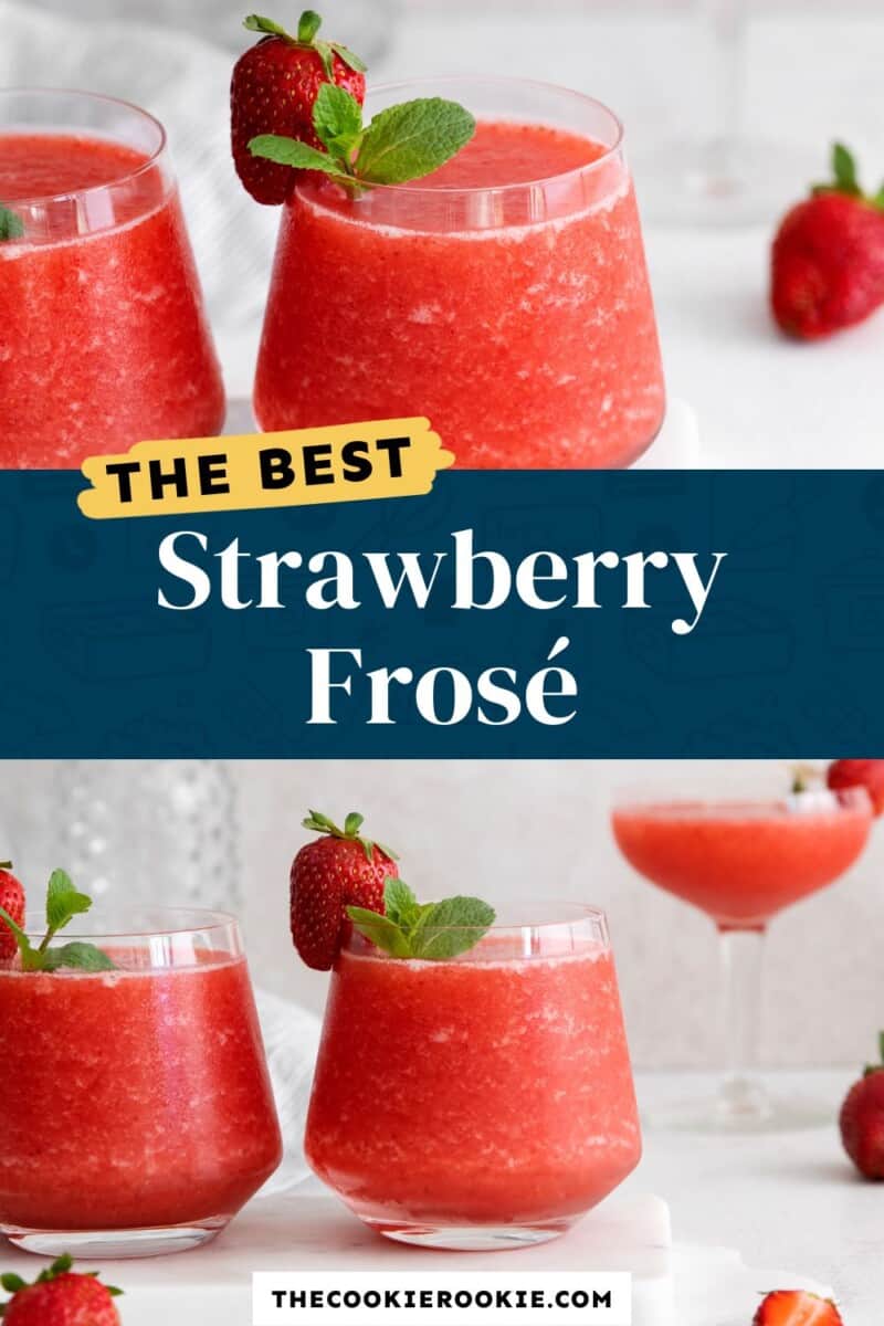 strawberry frosé pinterest.