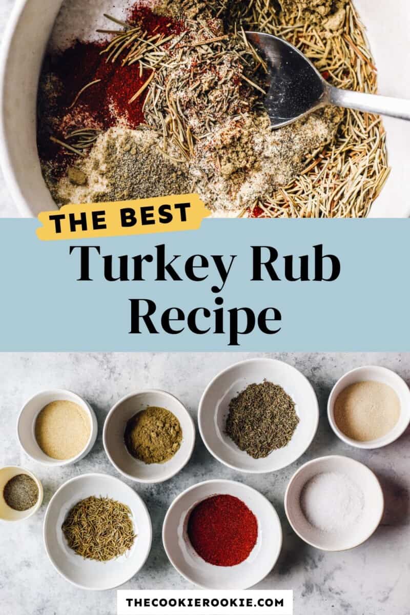 turkey rub pinterest.