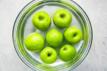 apples soaking