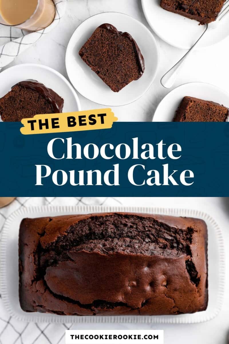 chocolate pound cake pinterest